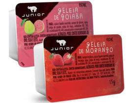 Mini Geléia Junior Blister Sache Morango Goiaba 144 Und
