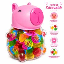 Mini Geléia Pote Capivara 1,5kg 100 Uni Sabores Sortidos Infantil Mini Geléia Pote Capivara 1,5kg 100 Uni Sabores Sortidos Infantil