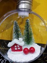 Mini Globo Led Árvore Pisca Pisca Enfeite Casa Natal