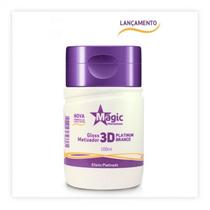Mini Gloss Matizador 3D Platinum Branco - Efeito Platinado Mini Gloss Matizador 3D Platinum Branco - Efeito Platinado