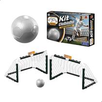 Mini golzinho infantil chute inicial kit clubinho bola