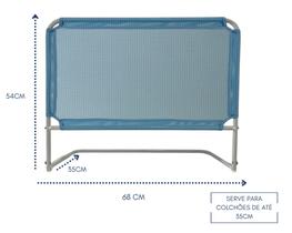Mini grade de proteção-segurança p/ cama box-criança e idoso