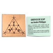Mini Gráfico em Placa de Fenolite com Cobre SCAP André Philippe 3,5cm - Neutralização de Ondas Nocivas Mini Gráfico em Placa de Fenolite com Cobre SCAP André Philippe 3,5cm - Neutralização de Ondas Nocivas