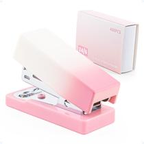 Mini Grampeador 24 6 De Mesa Com 400 Grampos Até 12 Folhas