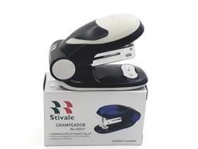 Mini Grampeador 26/6 Ergonômico Grampo Comum Cinza Mini Grampeador 26/6 Ergonômico Grampo Comum Cinza