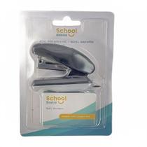 Mini Grampeador Escolar 1000 Grampos 26/6 School Basics Removedor Integrado