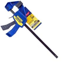 MINI GRAMPO RÁPIDO P/ MARCENEIRO QUICK-GRIP 30cm 12" - 2006022 - IRWIN