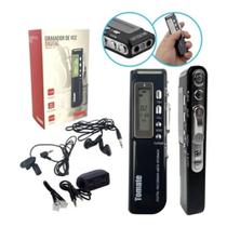 Mini Gravador De Áudio Voz Digital 8gb Escuta Telefônica - Enviamos no mesmo dia