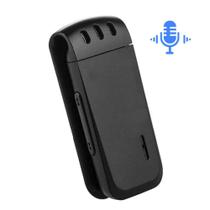 Mini Gravador Espião 8GB com MP3, Grava até 560h horas