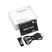 Mini Gravador FPV DVR Com Interruptor NTSC/PAL, Bateria Embutida, Micro USB, Multilíngue Para Drone