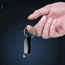 Mini Gravador Voz Som Chaveiro Espiao Espia Micro Escuta 32g Cor Preto