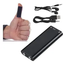 Mini Gravador Voz Som Espião Espia Micro Escuta Pega Traição