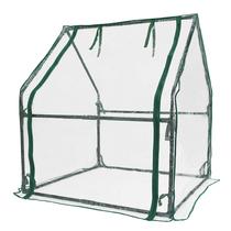 Mini Greenhouse Gardzen Heavy Duty Portable Clear 92x92x108cm