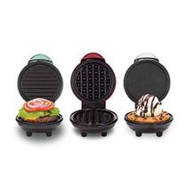 Mini Grill e Máquina de Waffle com Chapa Dash - 3 em 1