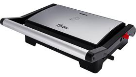 Mini Grill Elétrico Inox 2 Em 1 Ogrl230 1000w Oster Cor Inox