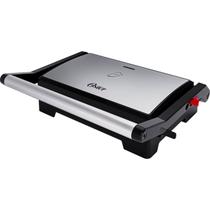 Mini Grill Elétrico Oster Inox 2 em 1 Mini Grill Elétrico Oster Inox 2 em 1