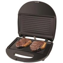 Mini Grill Philco 750W Inox Antiaderente 2 Sanduíches Compacto