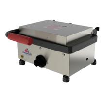 Mini Grill Progás Elétrico Sanduicheira Com Prensa Aço 127V Mini Grill Progás Elétrico Sanduicheira Com Prensa Aço 127V