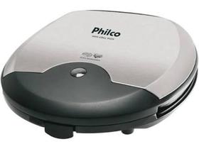 Mini Grill Sanduicheira Philco Antiaderente Inox 110V