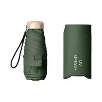 Mini Guarda-Chuva De Bolso Com Proteção UV, Sombrinha De Vinil Dobrável Pequena, 55% De Desconto Mini Guarda-Chuva De Bolso Com Proteção UV, Sombrinha De Vinil Dobrável Pequena, 55% De Desconto