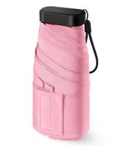 Mini guarda-chuva LEAGERA Compact impermeável para mulheres azul escuro