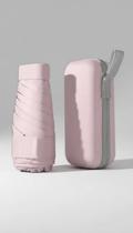 Mini Guarda Chuva Portátil Anti-UV Rosa Compacto Mini Guarda Chuva Portátil Anti-UV Rosa Compacto