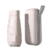 Mini Guarda-Chuva Portátil - Proteção UV, Chuva e Sol