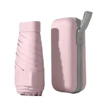 Mini Guarda Chuva Sombrinha de Bolso c/ Estojo