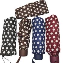 Mini Guarda-Chuva Sombrinha Dobrável Com Bolinha Alumínio De Bolsa Mini Guarda-Chuva Sombrinha Dobrável Com Bolinha Alumínio De Bolsa