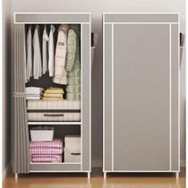 Mini Guarda Roupa Portátil Organizador Sapatos Desmontavel Casa Closet - Cor Sortida