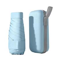 Mini guarda-sol, protetor e resistente a UV, chuva ou brilho