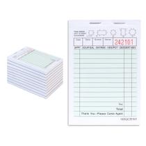 Mini Guest Check Pads Stock Your Home, pacote com 10 pacotes de papel verde Mini Guest Check Pads Stock Your Home, pacote com 10 pacotes de papel verde
