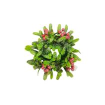 Mini Guirlanda Decorativa - Folhas Verde Claro e Frutas - 1 unidade - Cromus - Rizzo