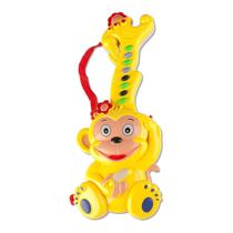 Mini Guitarra Musical Macaco Com Som Up Toys Multicor