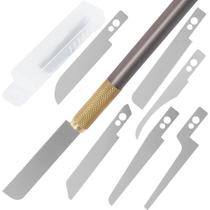 Mini Hand Saw Set para Hobby Model Craft, Hand Saw Kit, Modeling Blades, Hacksaw Tool, DIY