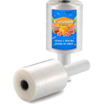 Mini Hand Stretch Wrap Yens de 5 polegadas, 2000 pés, calibre 80 (2000 pés)
