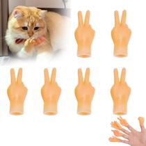Mini Hands Crossed Tiktok flachic Tiny Hands for Cats (6 unidades)