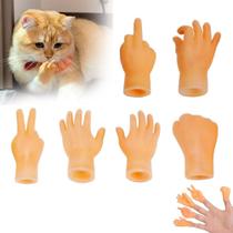 Mini Hands Crossed Tiktok flachic Tiny Hands for Cats (6 unidades)