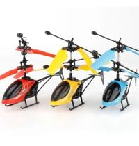 Mini Helicóptero Sensor Infravermelho Recarregável