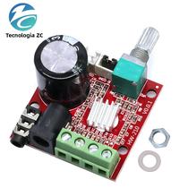 Mini Hi-Fi Stereo Amplificador Board, 2x15W, XH-M120, Dual Channel, Classe D, PAM8610, 12V, Hot Sale
