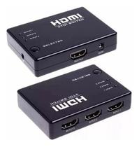 Mini Hub Dispositivo Hdmi Switch Computador Seletor 3 Portas
