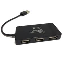 Mini Hub Usb 2.0 4 Portas Slim 480mbps Knup Kp-T109 Preto