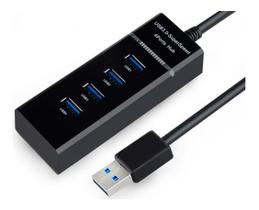 Mini HUB USB 3.0 com 04 Portas Goldentec