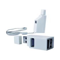 Mini Hub USB 3-Portas 1 Entrada 3 Saídas Adaptador Expansor USB Com Transferência De Dados USB 3.0 2