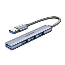 Mini Hub Usb 4 Portas 3 X Usb 2.0/ 1 X Usb 3.0 5gbps Vention