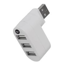 Mini Hub Usb Branco Expansor 3 Portas Bright