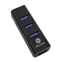 Mini Hub Usb Preto Expansor 4 Portas Bright