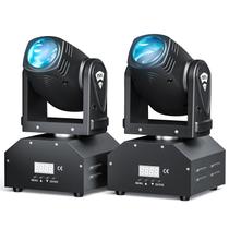 Mini Iluminação de Palco LED RGBW UKing - Moving Head DJ (2 unidades)