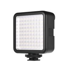 Mini Iluminador Led W81 6.5w com Dimmer para Câmeras, Filmadoras e Gimbals