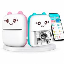 Mini Impressora Bluetooth Recarregável Infantil Mini Impressora Bluetooth Recarregável Infantil